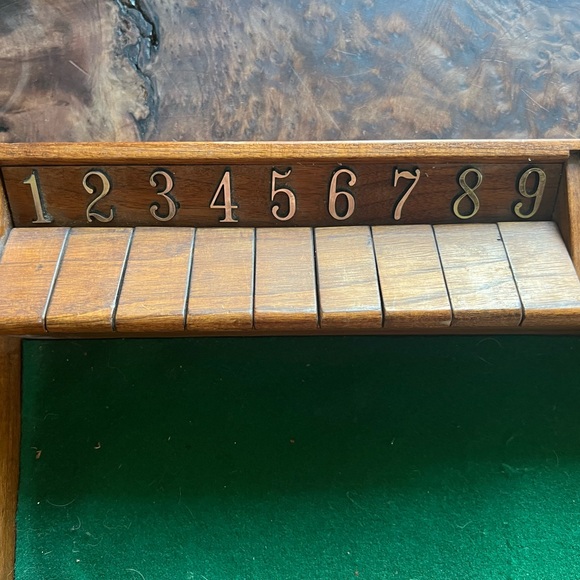 Vintage Shut the Box Dice Game Board - Picture 6 of 7